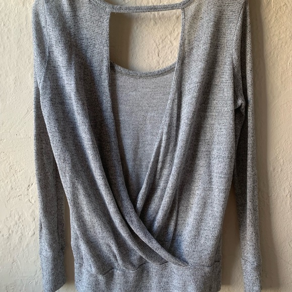 Beyond Yoga Open Back Lightweight Sweater - Picture 6 of 7